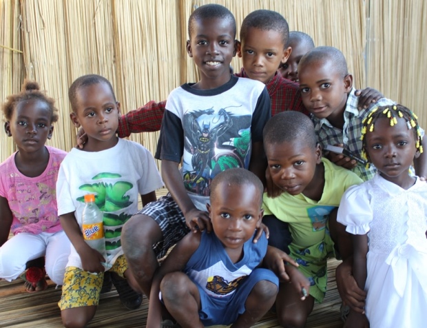 Gruppe afrikanischer Kinder